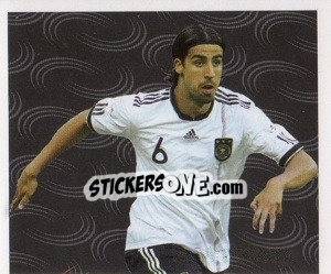 Figurina Sami Khedira (Puzzle) - Deutsche Nationalmannschaft 2011 n. 106 - Panini