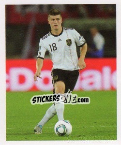 Sticker Toni Kroos - Deutsche Nationalmannschaft 2011 n. 111 - Panini