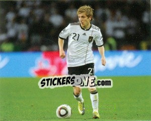 Sticker Marko Marin - Deutsche Nationalmannschaft 2011 n. 117 - Panini