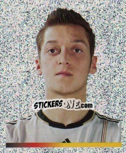 Sticker Mesut Özil (Glitzer) - Deutsche Nationalmannschaft 2011 n. 122 - Panini