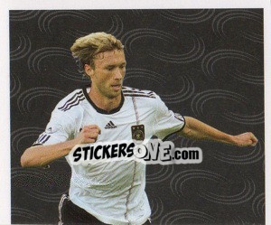 Cromo Simon Rolfes (Puzzle) - Deutsche Nationalmannschaft 2011 n. 123 - Panini