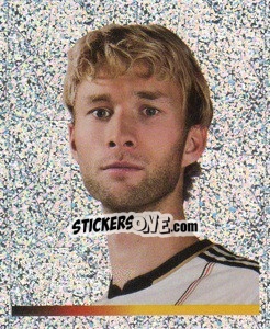 Sticker Simon Rolfes (Glitzer) - Deutsche Nationalmannschaft 2011 n. 127 - Panini