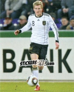 Sticker André Schürrle - Deutsche Nationalmannschaft 2011 n. 128 - Panini