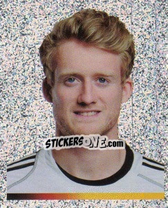 Cromo André Schürrle (Glitzer) - Deutsche Nationalmannschaft 2011 - Panini