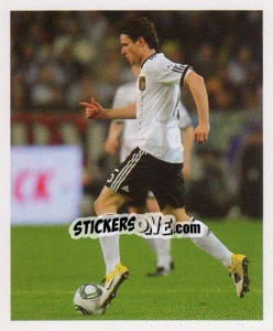 Sticker Christian Träsch - Deutsche Nationalmannschaft 2011 n. 144 - Panini