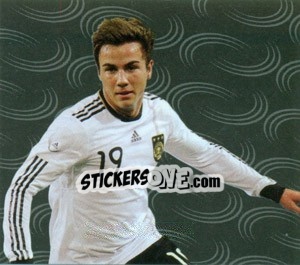 Sticker Mario Götze (Puzzle) - Deutsche Nationalmannschaft 2011 n. 148 - Panini