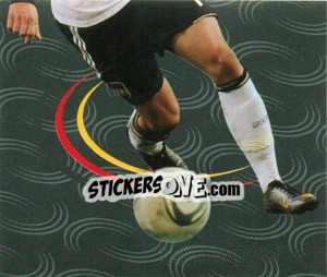 Sticker Mario Götze (Puzzle) - Deutsche Nationalmannschaft 2011 - Panini