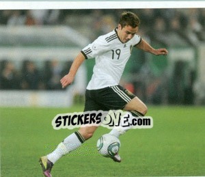 Sticker Mario Götze - Deutsche Nationalmannschaft 2011 n. 152 - Panini