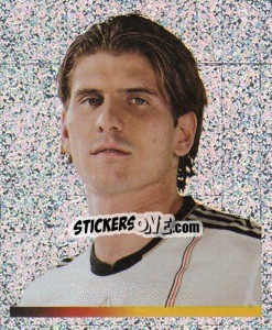 Sticker Mario Gomez (Glitzer) - Deutsche Nationalmannschaft 2011 n. 155 - Panini