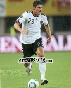 Sticker Mario Gomez - Deutsche Nationalmannschaft 2011 n. 156 - Panini