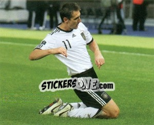Sticker Miroslav Klose (Puzzle) - Deutsche Nationalmannschaft 2011 n. 164 - Panini