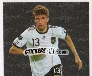 Sticker Thomas Müller (Puzzle) - Deutsche Nationalmannschaft 2011 n. 169 - Panini