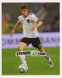 Cromo Thomas Müller - Deutsche Nationalmannschaft 2011 - Panini