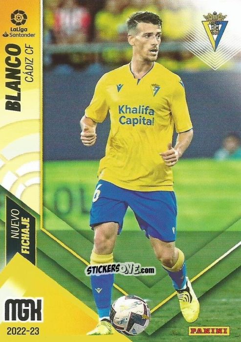 Cromo Blanco - Liga 2022-2023. Megacracks n. 466 - Panini