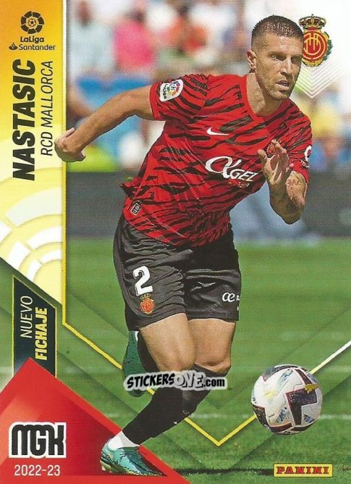 Cromo Nastasic - Liga 2022-2023. Megacracks n. 467 - Panini