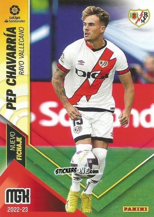 Sticker Pep Chavarria - Liga 2022-2023. Megacracks n. 471 - Panini