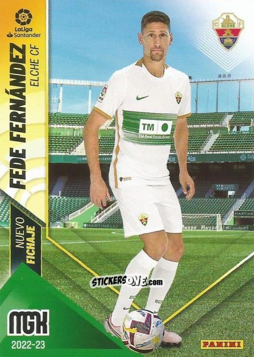 Sticker Fede Fernández - Liga 2022-2023. Megacracks n. 476 - Panini