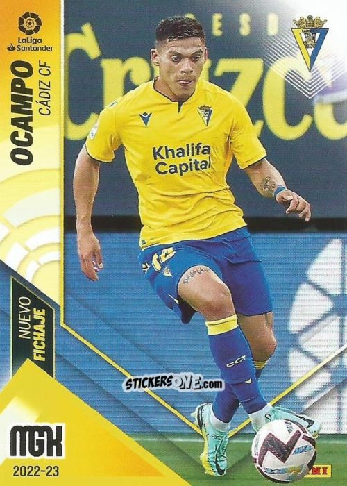 Cromo Okampo - Liga 2022-2023. Megacracks n. 479 - Panini