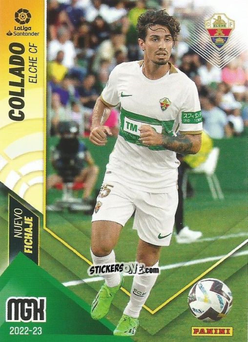 Cromo Collado - Liga 2022-2023. Megacracks n. 482 - Panini