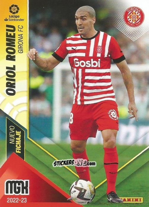 Cromo Oriol Romeu - Liga 2022-2023. Megacracks n. 491 - Panini