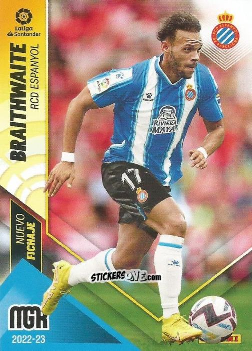 Cromo Braithwaite - Liga 2022-2023. Megacracks n. 492 - Panini