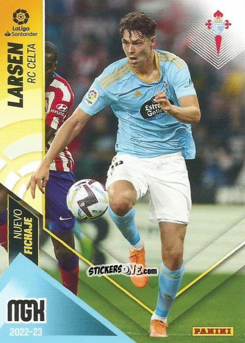Sticker Larsen - Liga 2022-2023. Megacracks n. 493 - Panini