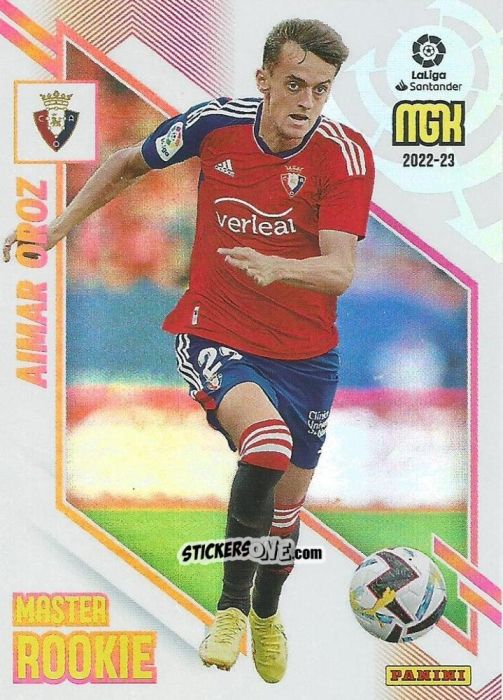 Sticker Imar Oroz - Liga 2022-2023. Megacracks n. 502 - Panini