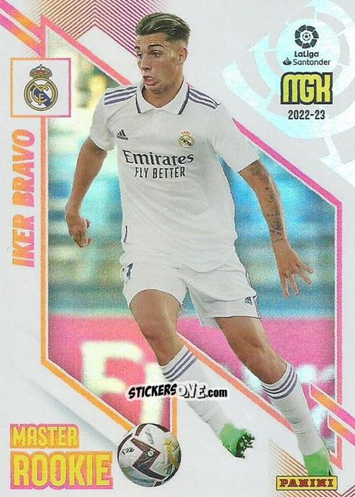 Cromo Iker Bravo - Liga 2022-2023. Megacracks n. 503 - Panini
