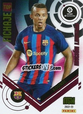 Sticker Koundé - Liga 2022-2023. Megacracks n. LEAU-KO - Panini