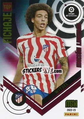Sticker Witsel - Liga 2022-2023. Megacracks n. LEAU-WI - Panini