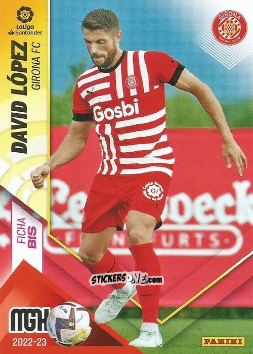 Figurina David Lopez - Liga 2022-2023. Megacracks n. 200BIS - Panini