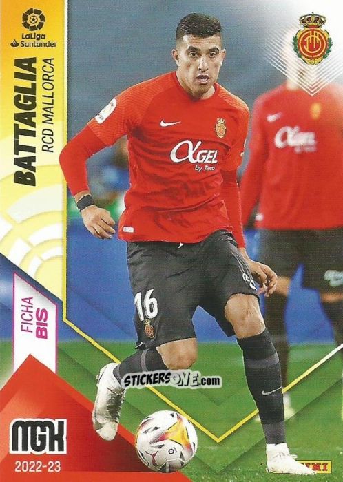 Figurina Battaglia - Liga 2022-2023. Megacracks n. 238BIS - Panini