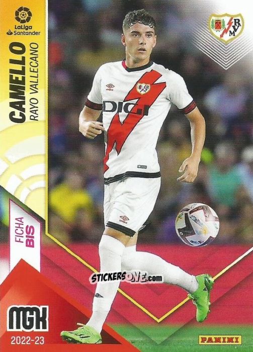 Figurina Camello - Liga 2022-2023. Megacracks n. 278BIS - Panini