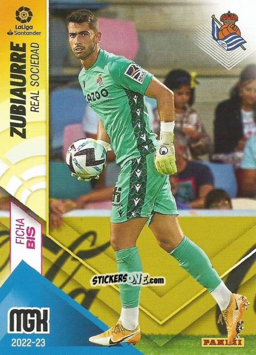 Figurina Zubiaurre - Liga 2022-2023. Megacracks n. 282BIS - Panini