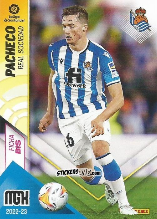 Figurina Pacheco - Liga 2022-2023. Megacracks n. 283BIS - Panini