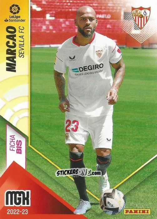 Figurina Marcao - Liga 2022-2023. Megacracks n. 303BIS - Panini