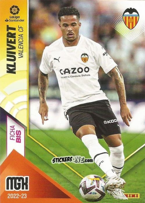 Figurina Justin Kluivert - Liga 2022-2023. Megacracks n. 333BIS - Panini