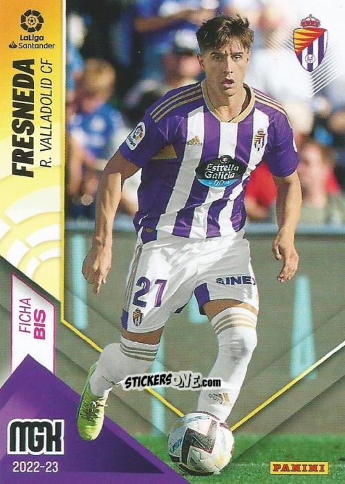 Figurina Fresneda - Liga 2022-2023. Megacracks n. 337BIS - Panini