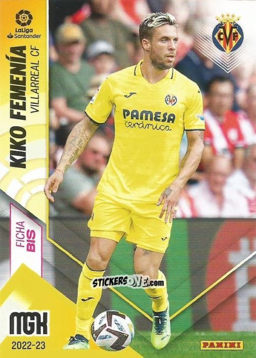 Figurina Kiko Femenia - Liga 2022-2023. Megacracks n. 359BIS - Panini