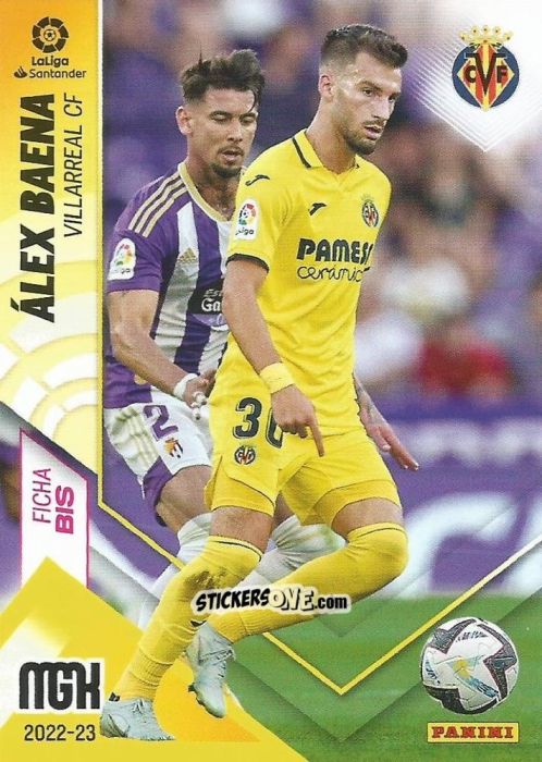 Figurina Alex Baena - Liga 2022-2023. Megacracks n. 365BIS - Panini