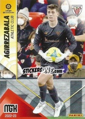 Sticker Agirrezabala - Liga 2022-2023. Megacracks - Panini