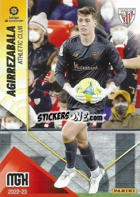Sticker Agirrezabala - Liga 2022-2023. Megacracks n. 30 - Panini