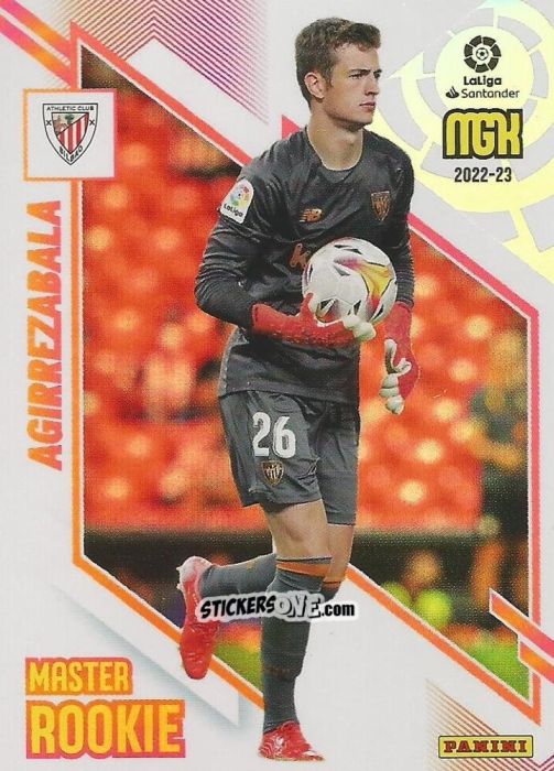 Cromo Agirrezabala - Liga 2022-2023. Megacracks n. 407 - Panini
