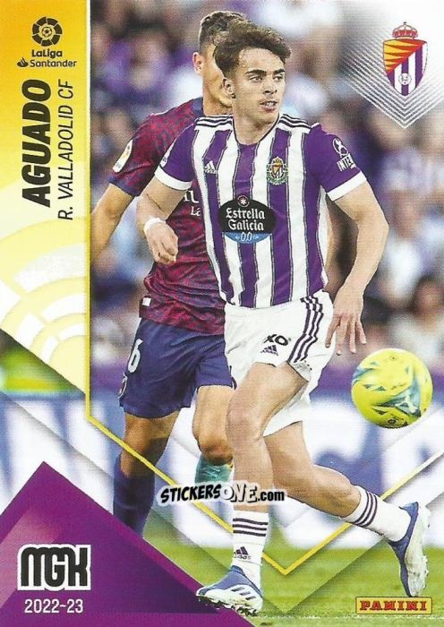 Sticker Aguado - Liga 2022-2023. Megacracks n. 346 - Panini