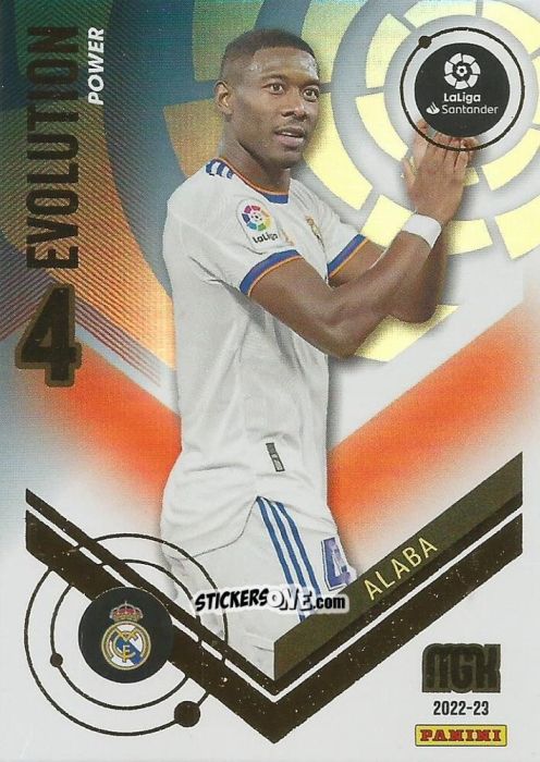 Figurina Alaba - Liga 2022-2023. Megacracks n. P370 - Panini