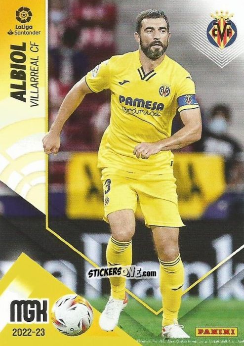 Sticker Albiol - Liga 2022-2023. Megacracks n. 358 - Panini