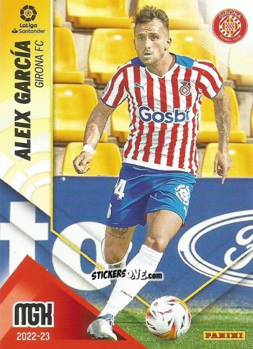 Cromo Aleix García - Liga 2022-2023. Megacracks n. 201 - Panini