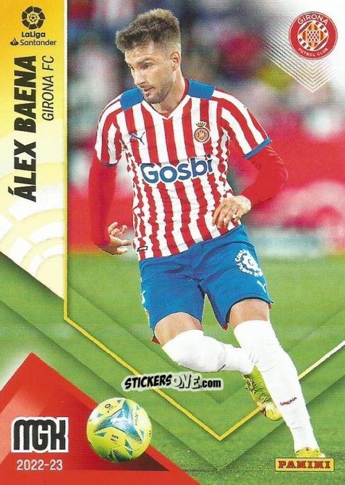 Sticker Álex Baena - Liga 2022-2023. Megacracks n. 204 - Panini