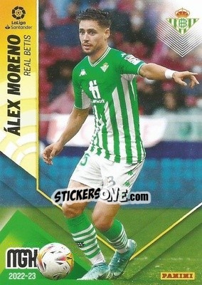 Sticker Álex Moreno - Liga 2022-2023. Megacracks n. 90 - Panini