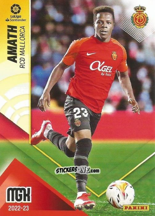 Sticker Amath - Liga 2022-2023. Megacracks n. 240 - Panini